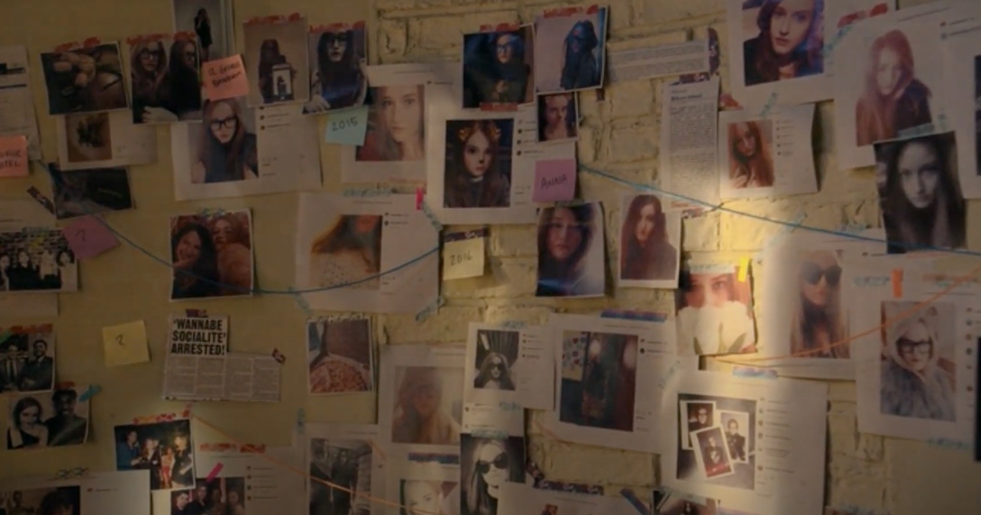 Inventing Anna, Instagram Wall