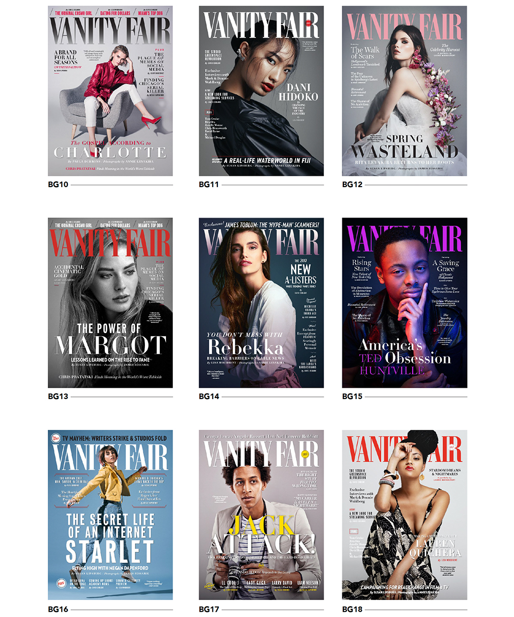 Inventing Anna, Vanity Fair Covers