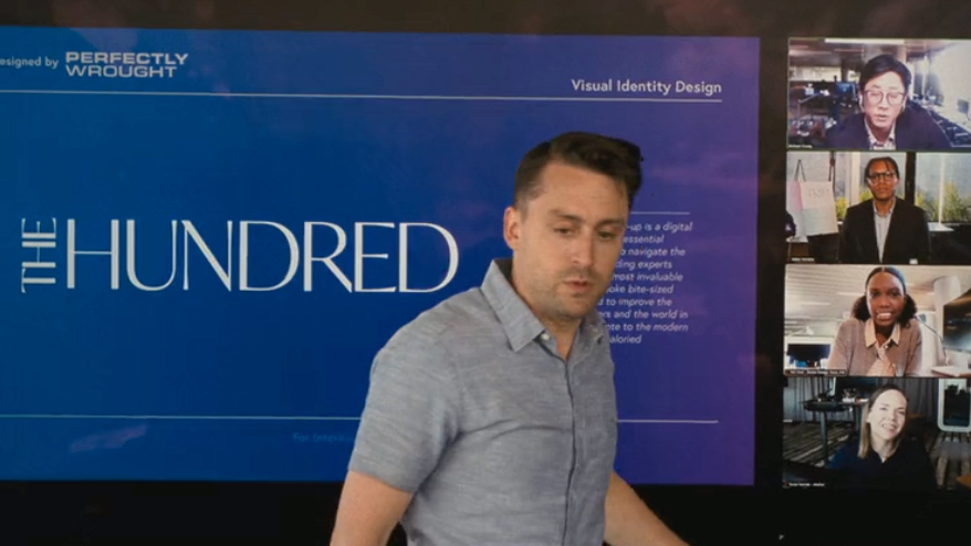 The Hundred Logo Pitches