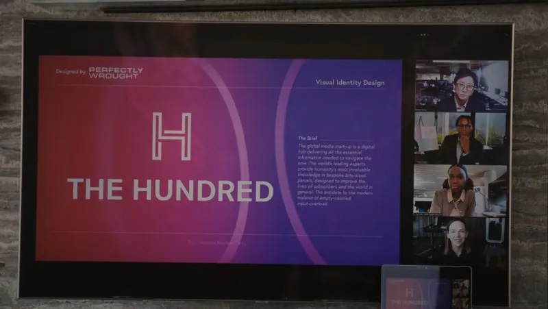 The Hundred Logo Pitches